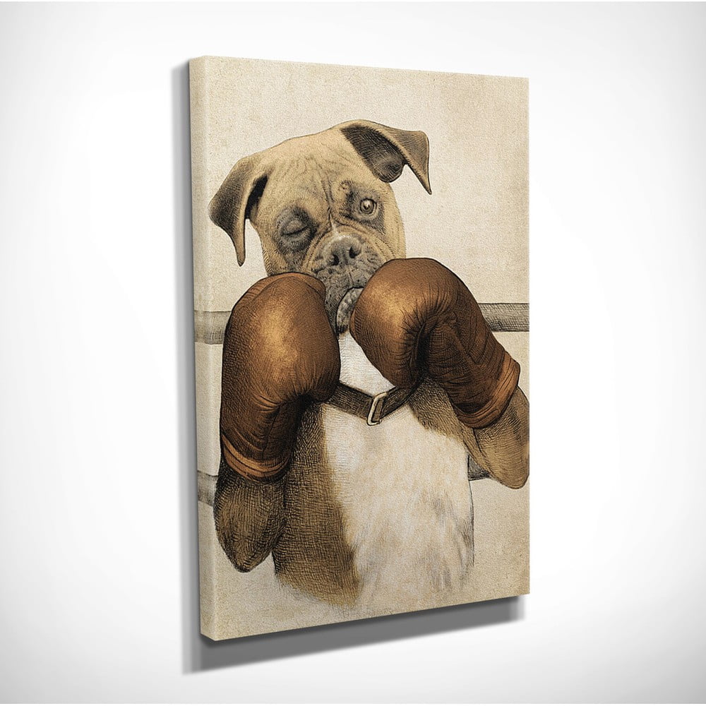 Tablou pe pânză Boxer, 30 x 40 cm bonami.ro imagine 2022