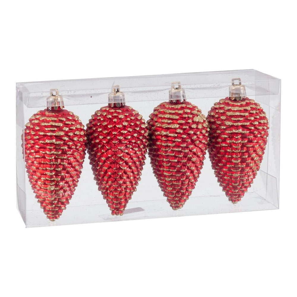 Ornamente de Crăciun 4 buc. ø 5 cm Cone – Casa Selección