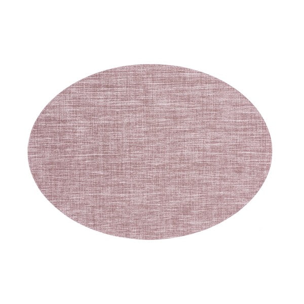 Suport pentru farfurie Tiseco Home Studio Oval, 46 x 33 cm, roz mov
