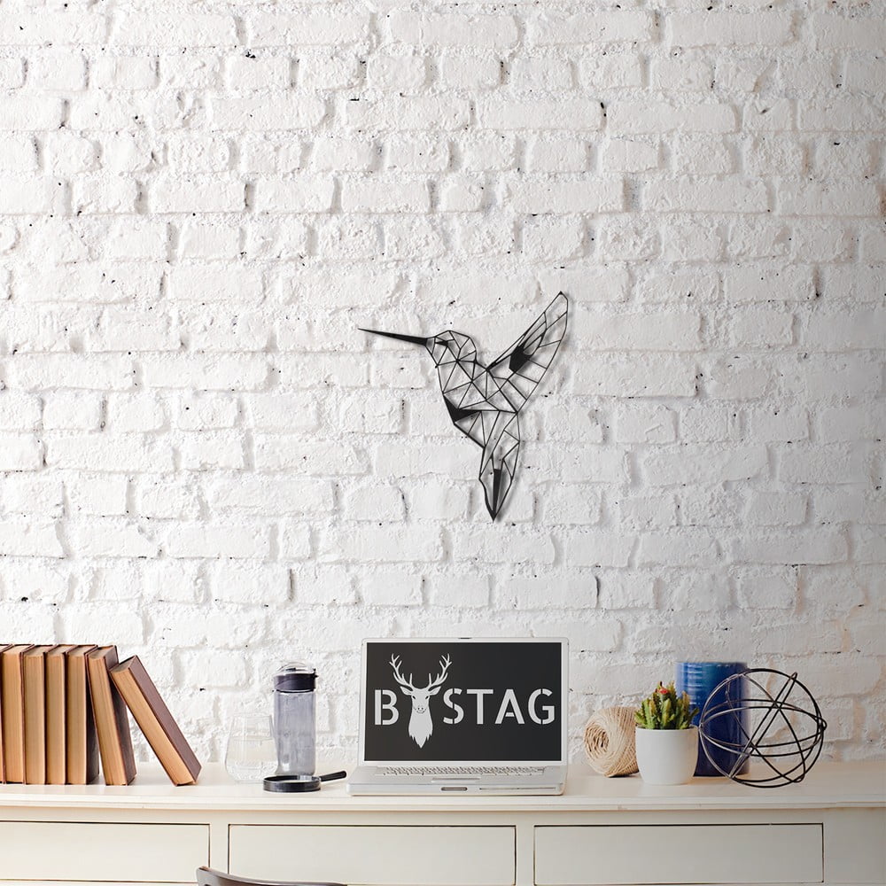 Decorațiune din metal pentru perete Hummingbird, 49 x 43 cm bonami.ro pret redus