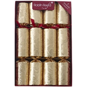 Set 8 pocnitori de Crăciun Robin Reed Decadence Gold bonami.ro