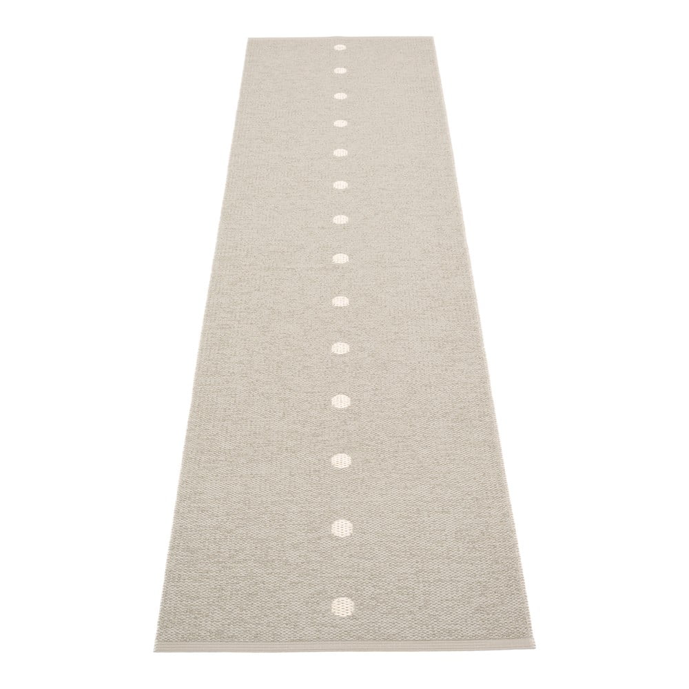 Covor tip traversă pentru interior și exterior bej/crem 70x280 cm Peg Linen Vanilla – Pappelina