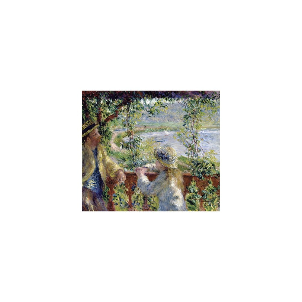 Reproducere tablou Auguste Renoir – By the Water, 50 x 45 cm bonami.ro imagine 2022