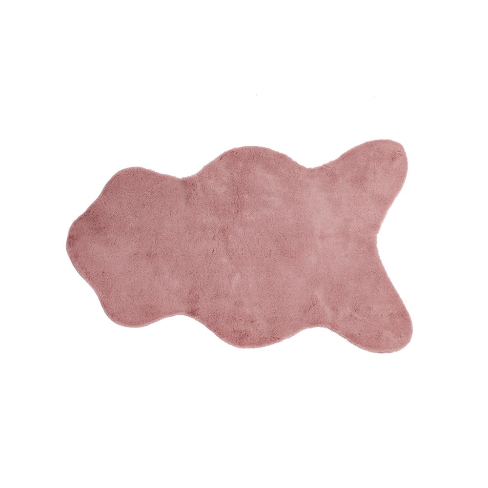 Blană artificială Tiseco Home Studio Rabbit, 60 x 90 cm, roz bonami.ro imagine 2022
