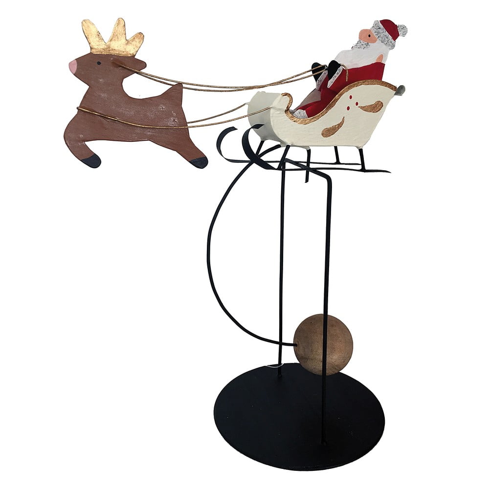 Poza Decoratiune de Craciun Santa in Sleigh Pendulum - G-Bork