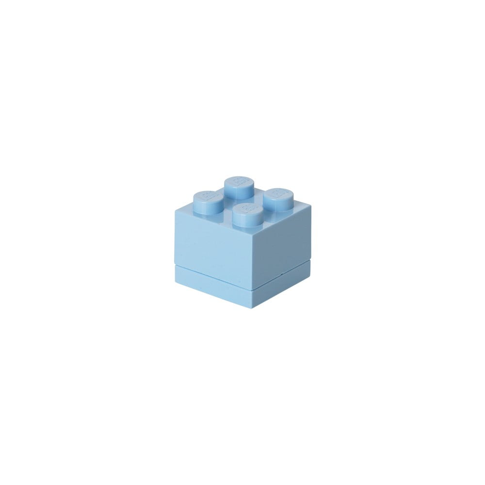 Cutie depozitare LEGO® Mini Box, albastru deschis bonami.ro imagine 2022