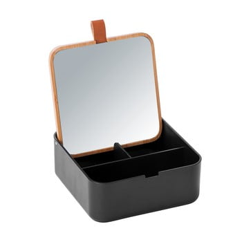Organizator cu oglindă wenko bovisa, negru