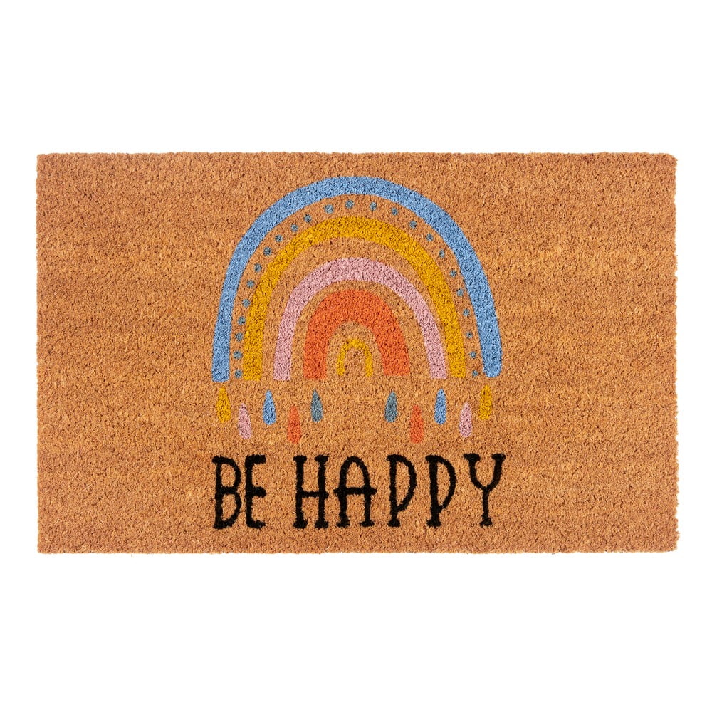 Covoraș de intrare din fibre de nucă de cocos 40x70 cm Be Happy – Hanse Home