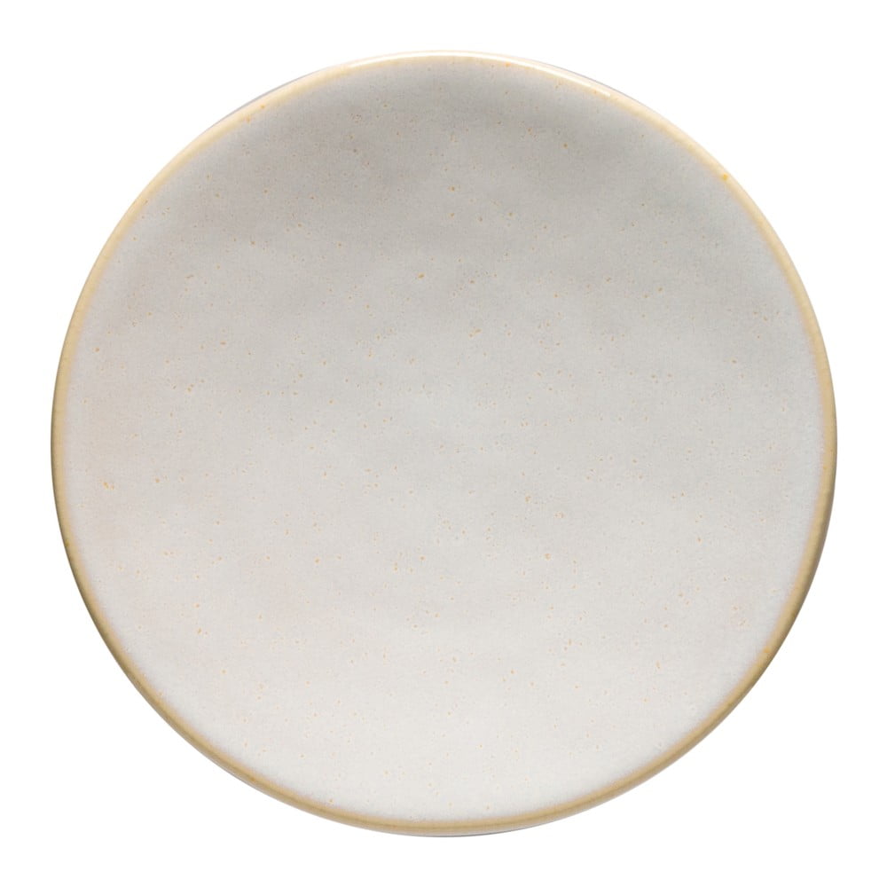  Farfurie din gresie ceramică Costa Nova Roda, ⌀ 16 cm, alb 