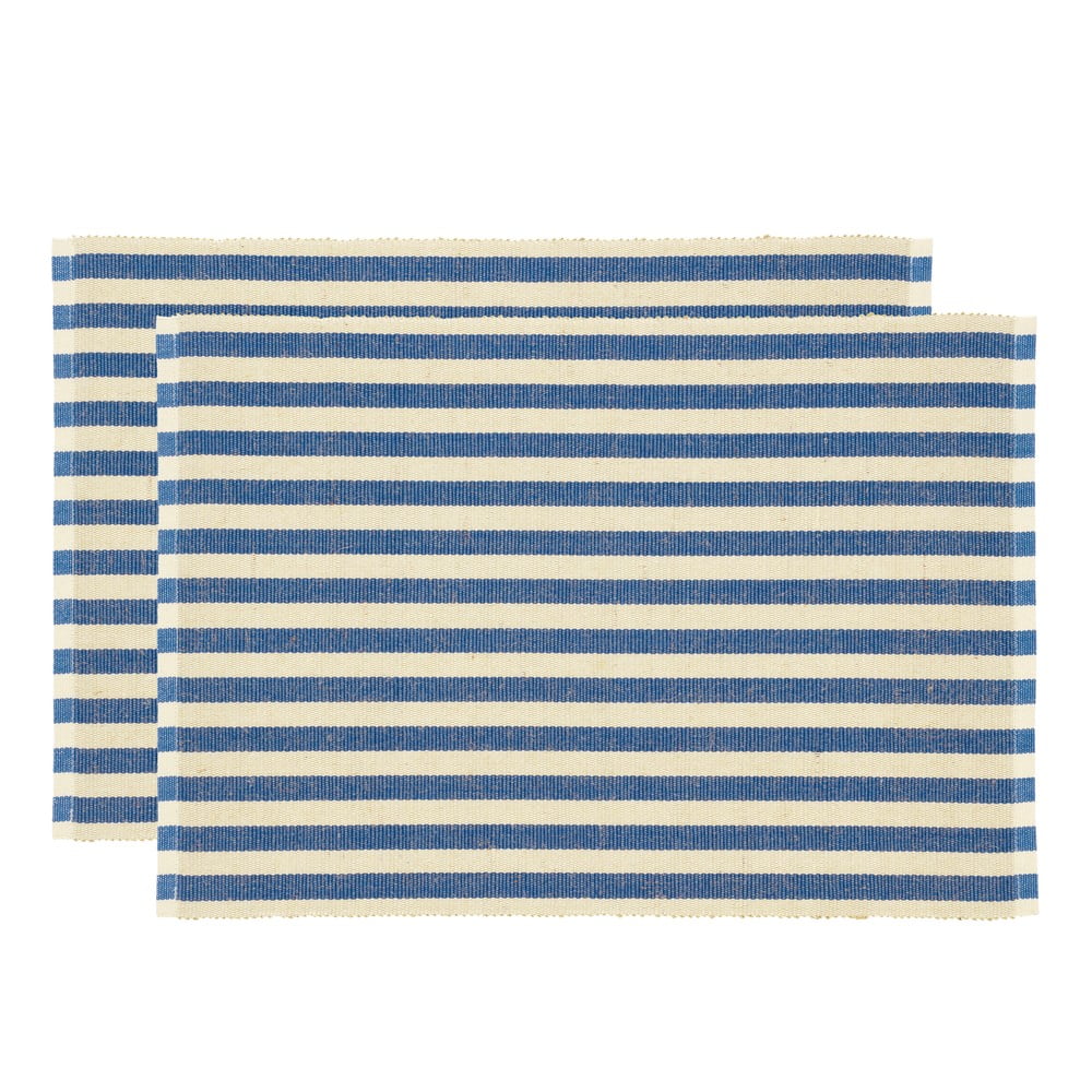 Suport pentru farfurii 2 buc. din material textil 33x48 cm Statement Stripe – Södahl