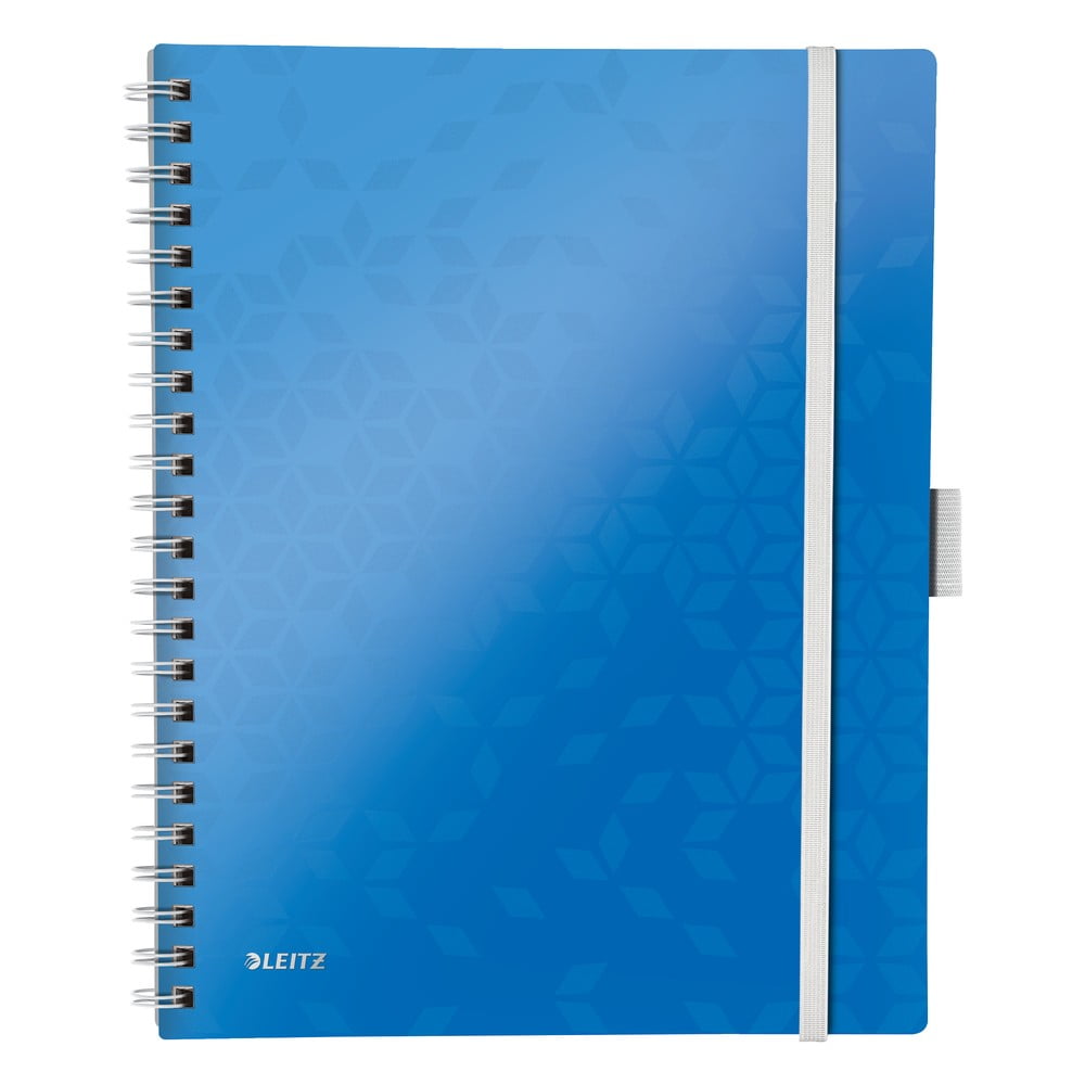 Caiet dictando cu copertă flexibilă Leitz, 80 pagini, albastru bonami.ro imagine 2022