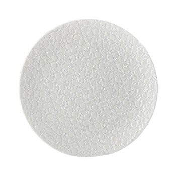 Farfurie din ceramică mij star, ø 29 cm, alb