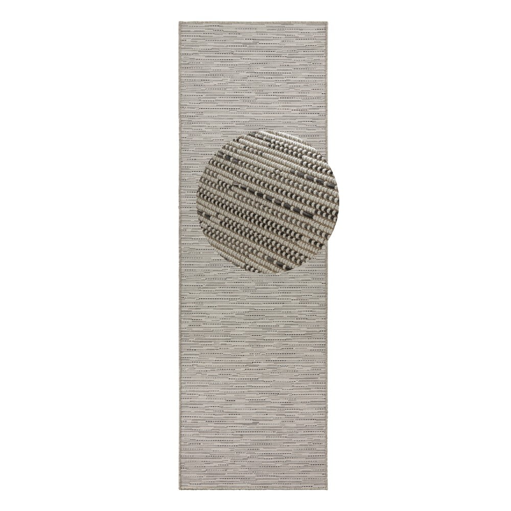 Covor tip traversă BT Carpet Nature, 80 x 250 cm, gri