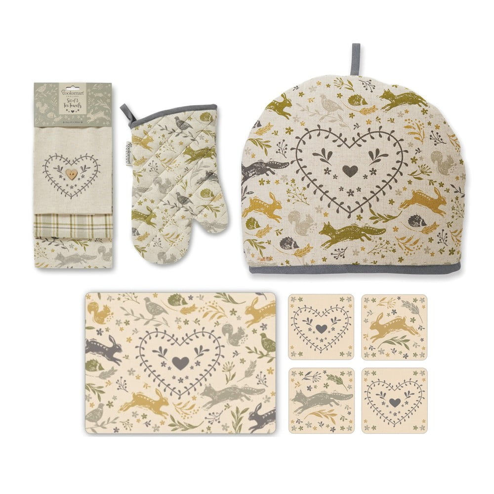 Set de textile pentru bucătărie 13 buc. Woodland – Cooksmart ®