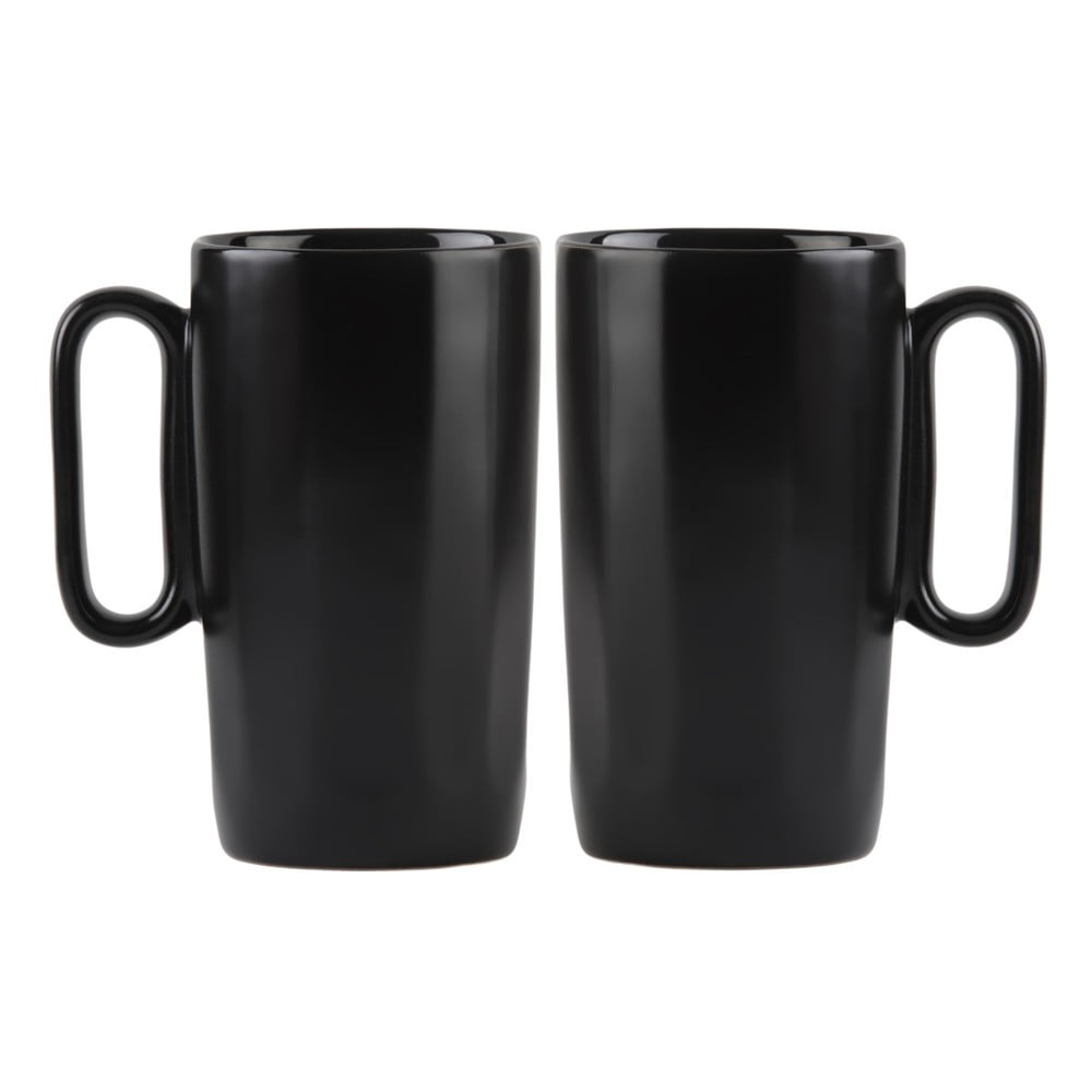 Căni negre 2 buc. din gresie 330 ml Fuori – Vialli Design