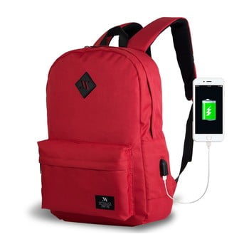 Rucsac cu port USB My Valice SPECTA Smart Bag, roșu bonami.ro