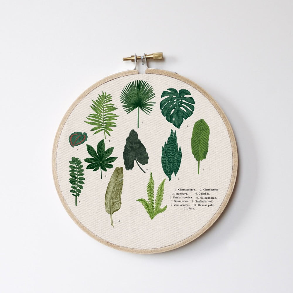 Decorațiune de perete Surdic Stitch Hoop Leafes Index, ⌀ 27 cm bonami.ro imagine 2022