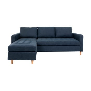 Colțar reversibil house nordic firenze, albastru închis