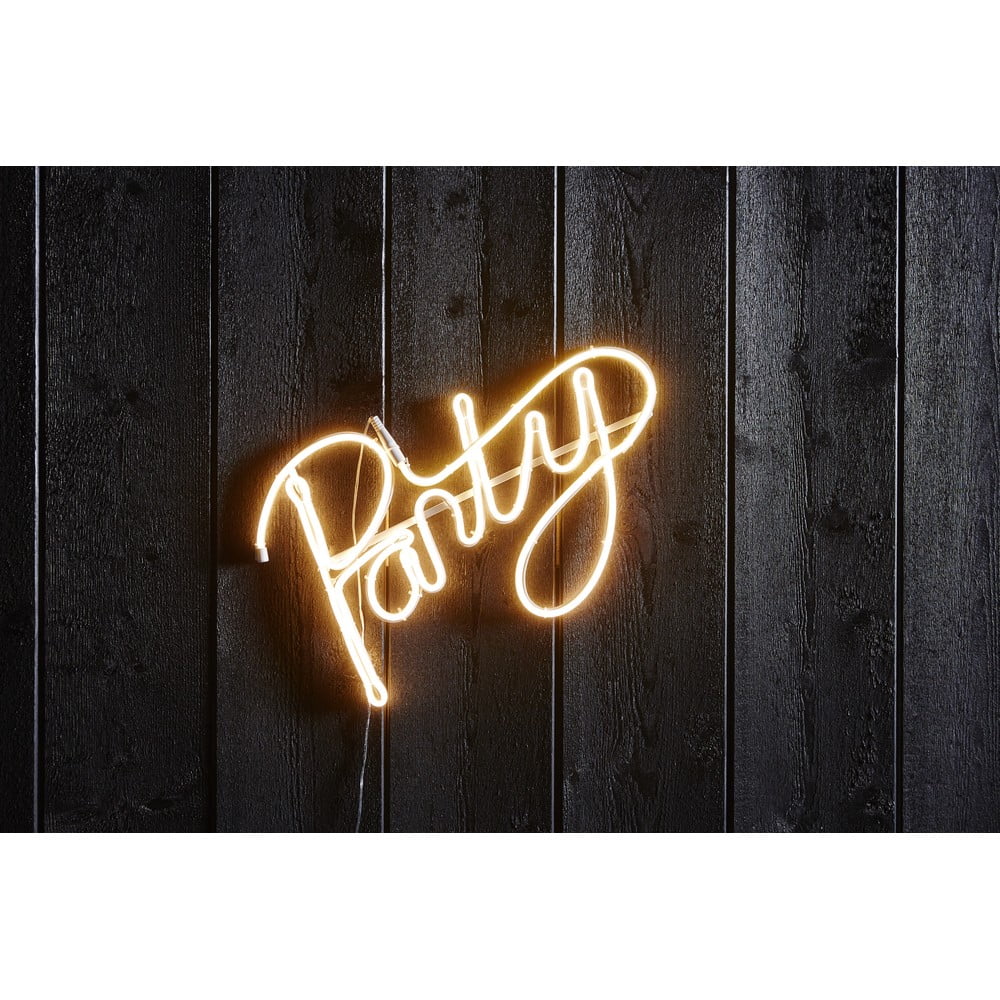 Decorațiune luminoasă de perete cu neon Star Trading Flatneon, lungime 50 cm