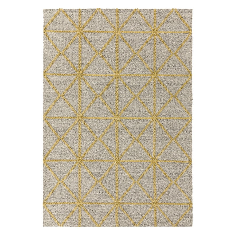 Covor Asiatic Carpets Prism, 200 x 290 cm, bej-galben