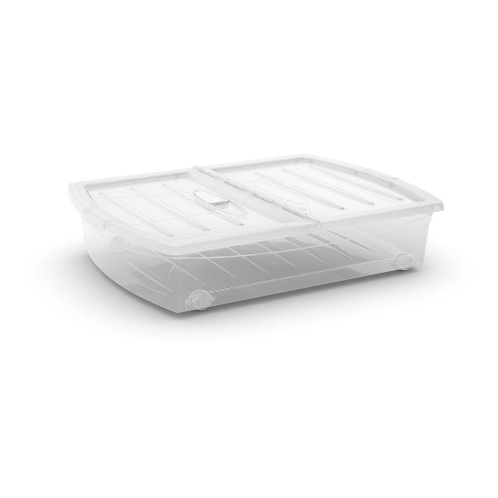 Cutie de depozitare din plastic cu capac 77x58,5x17,5 cm Spinning Box XL – KIS