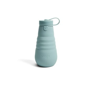 Sticlă pliabilă stojo bottle aquamarine, 590 ml, albastru