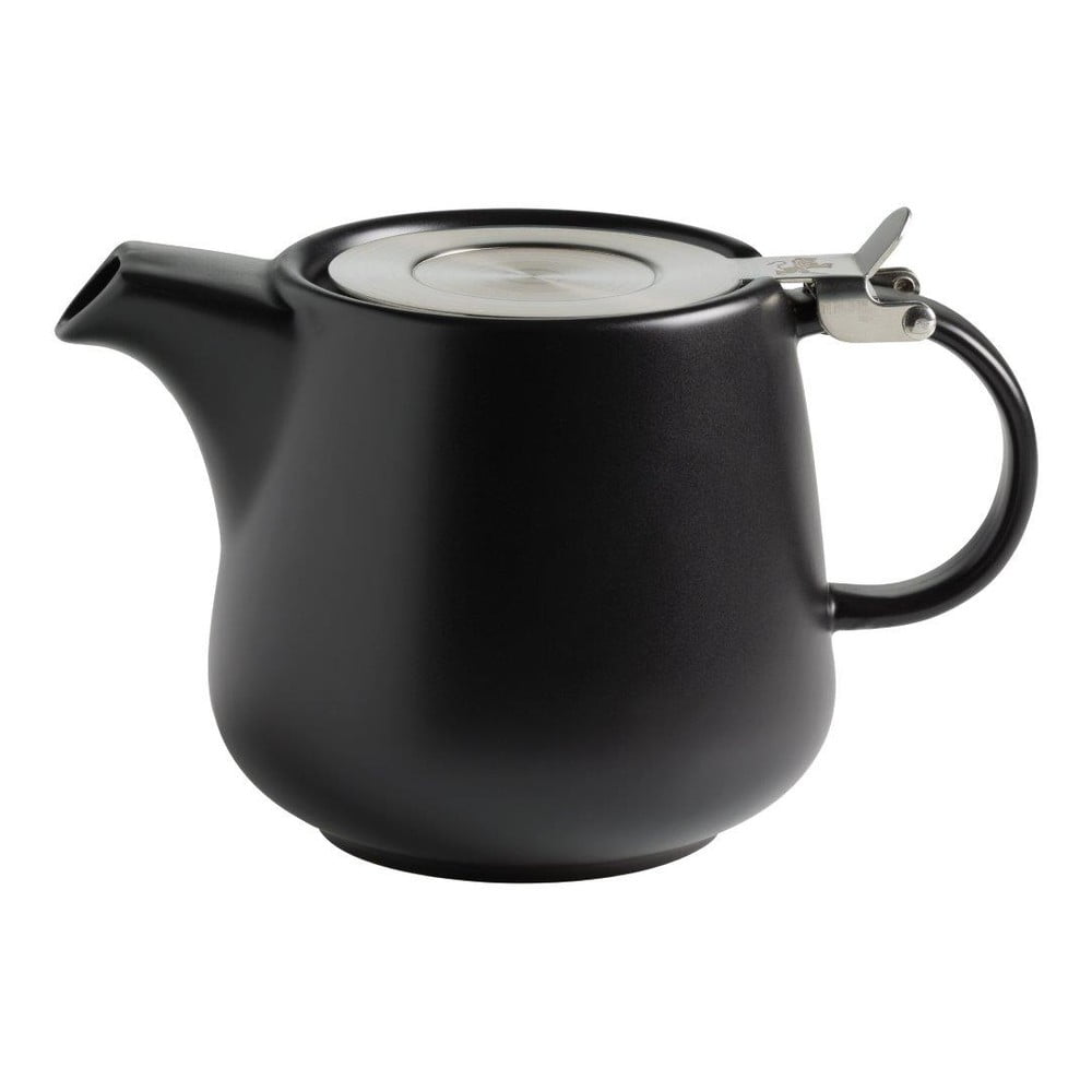 Ceainic din porțelan cu strecurătoare Maxwell & Williams Tint, 600 ml, negru bonami.ro imagine 2022