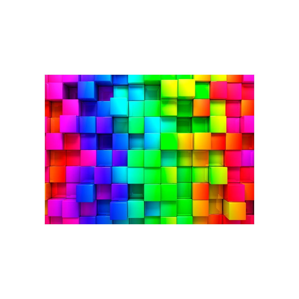 Tapet format mare Bimago Cubes, 400 x 280 cm Artgeist