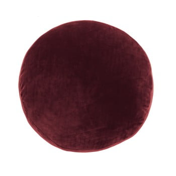 Pernă decorativă din microfibră tiseco home studio marshmallow, ø 40 cm, roșu