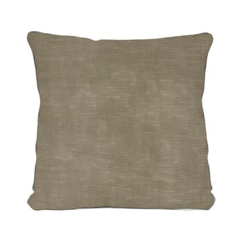 Pernă linen couture, 45 x 45 cm, maro