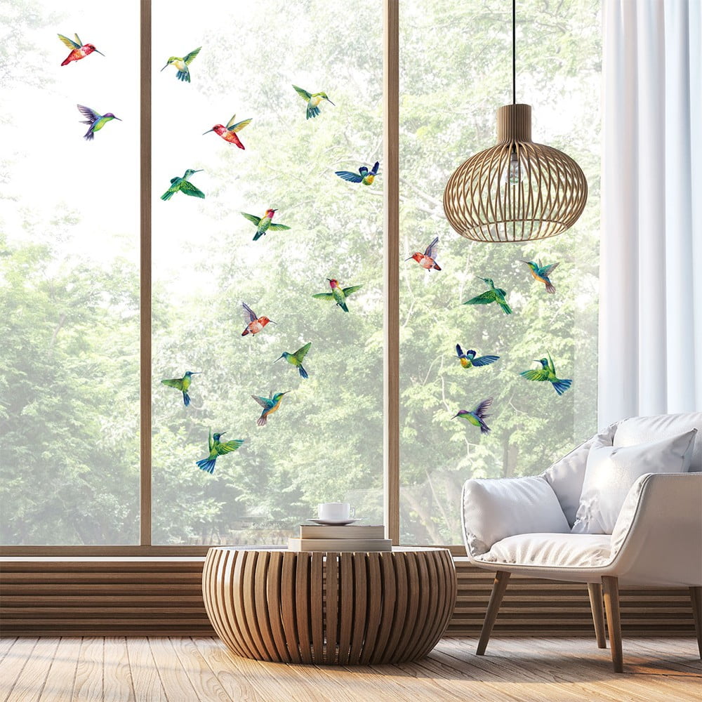 Autocolante pentru geam 20 buc. 40×60 cm Hummingbirds – Ambiance 40x60 pret redus