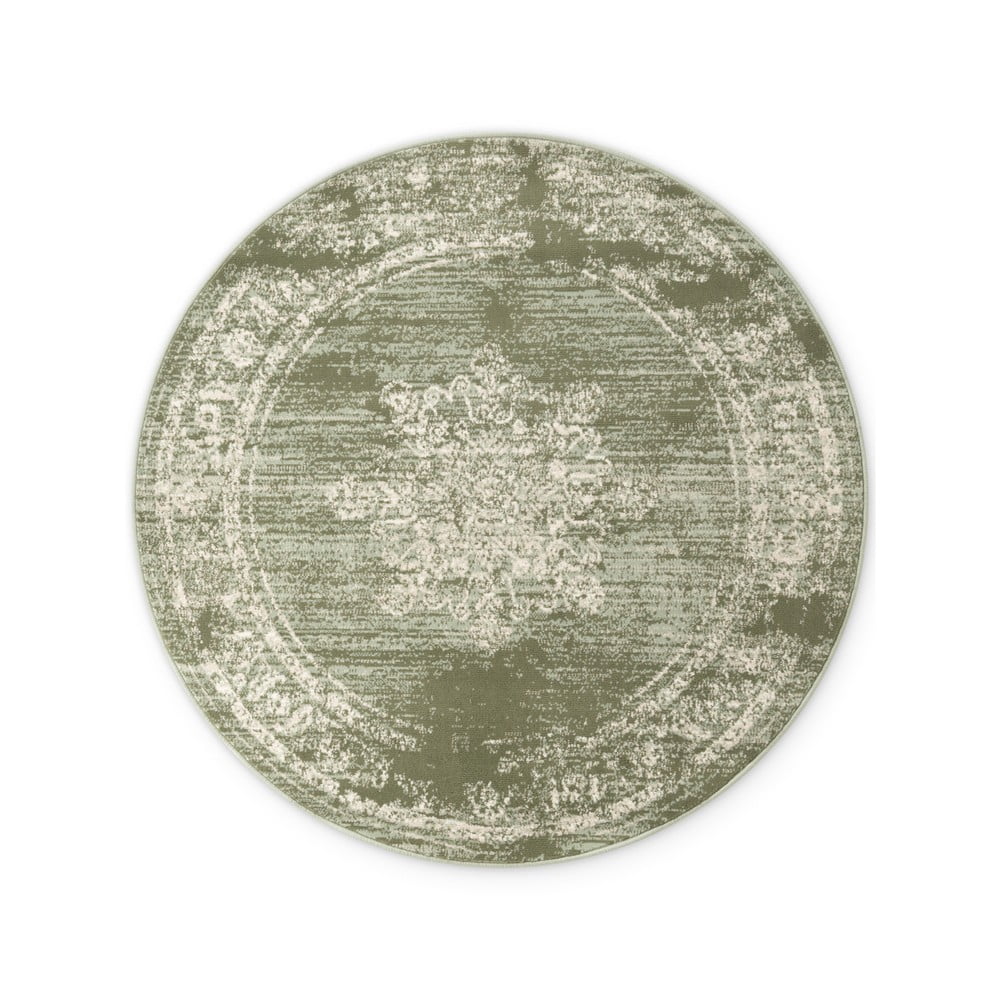 Covor verde rotund ø 120 cm Gloria Lydia – Hanse Home