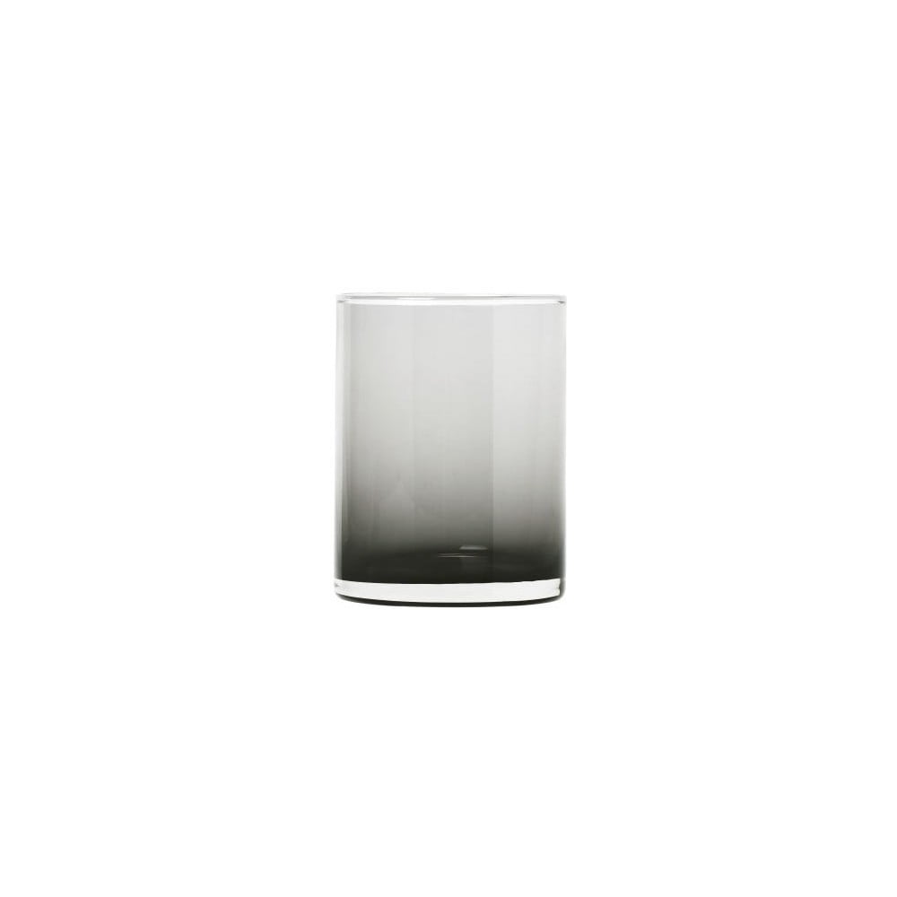 Set 2 pahare Blomus Mera, 220 ml, negru transparent