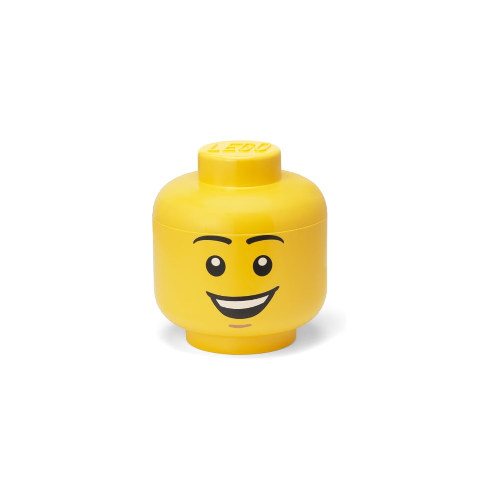 Cutie de depozitare pentru copii din plastic Head – LEGO®