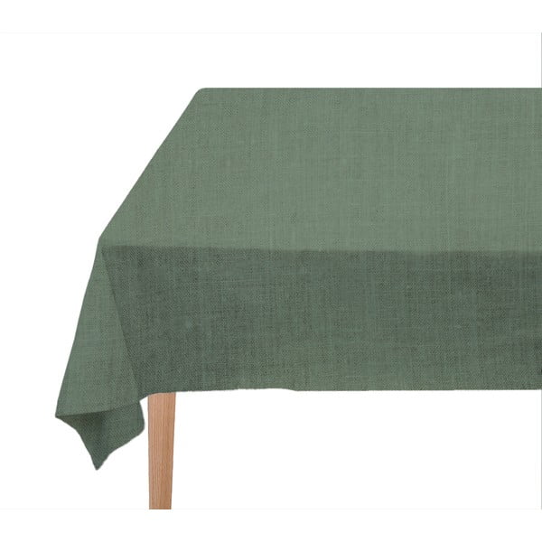 Față de masă Linen Couture Light Green, 140 x 140 cm