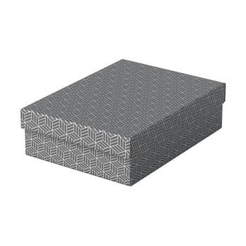 Set 3 cutii depozitare leitz eselte, 26,5 x 36 cm, gri