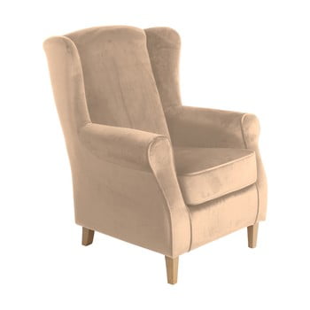 Fotoliu max winzer lorris velour sand, maro