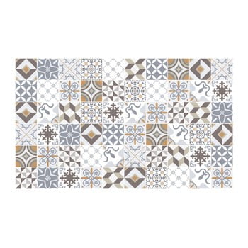 Set 60 autocolante de perete ambiance cement tiles liliania, 10 x 10 cm