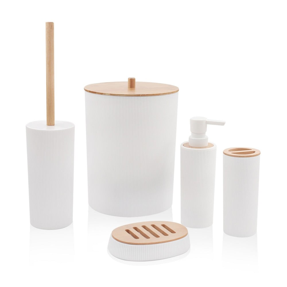 Set de accesorii de baie alb – foutastic