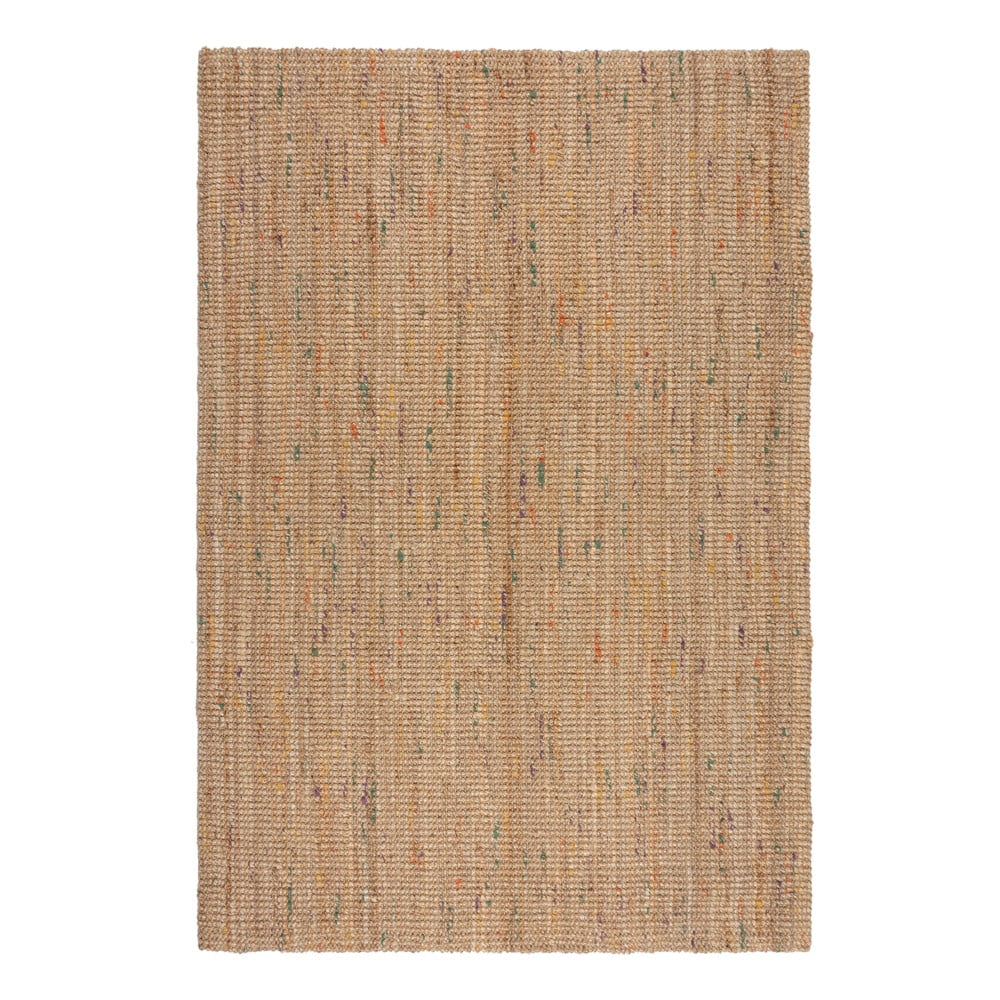 Covor în culoare naturală țesut manual din iută 200x290 cm Jute Boucle Multi – Flair Rugs