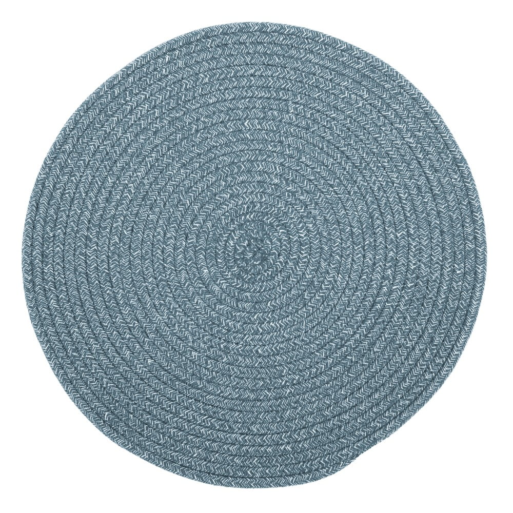 Suport pentru farfurie din amestec de bumbac Tiseco Home Studio, ø 38 cm, albastru bonami.ro imagine 2022