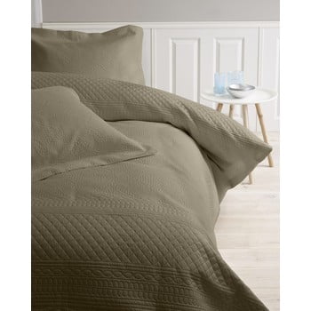 Cuvertură și 2 fețe de pernă sleeptime charlene, 260x250 cm, gri