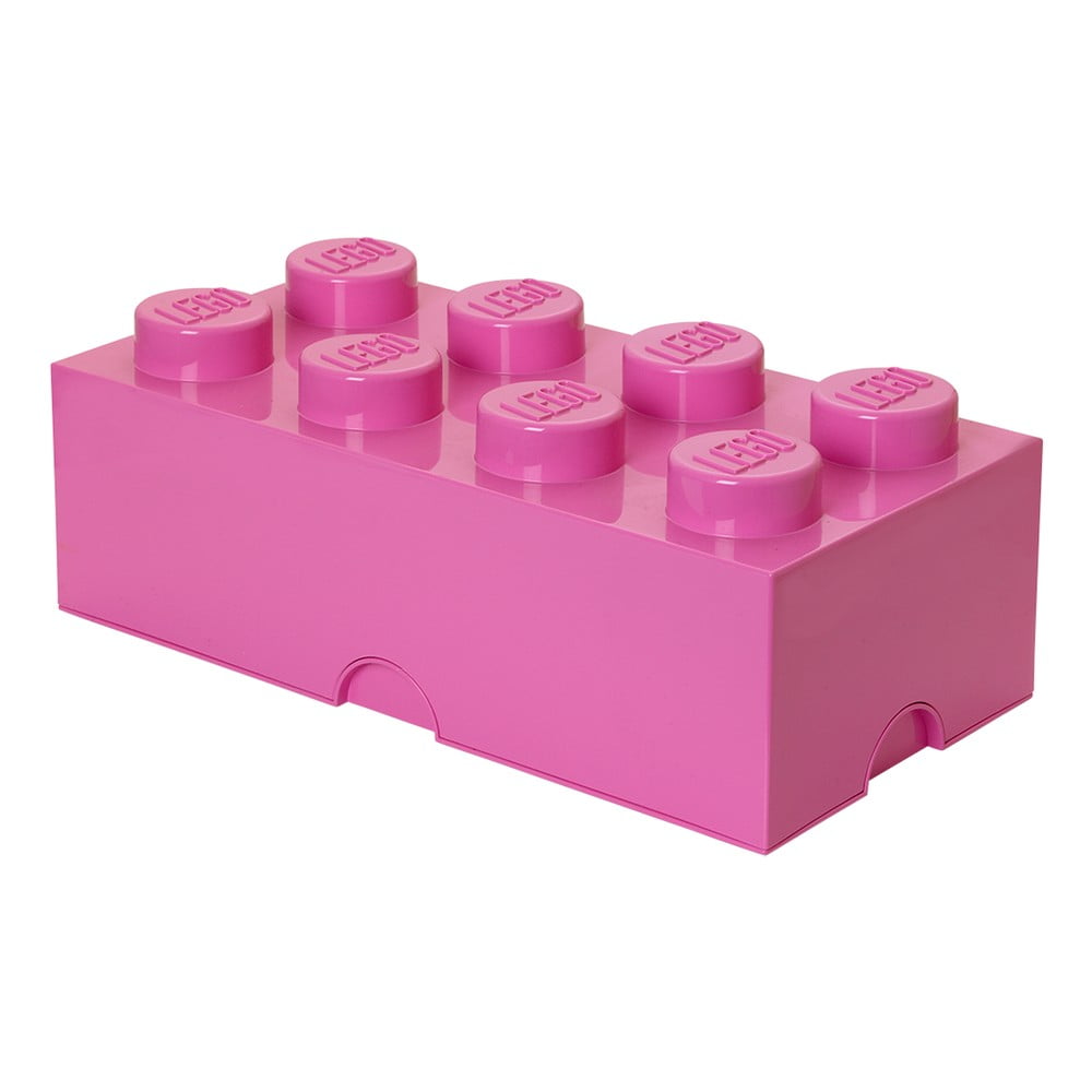 Cutie depozitare LEGO®, roz închis bonami.ro