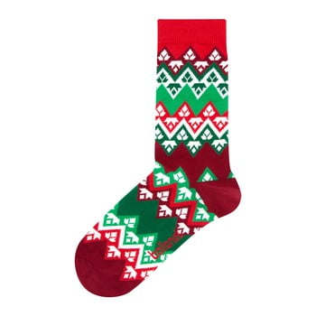 Șosete în cutie de cadou ballonet socks season's greetings socks card with flake, mărime 36 - 40