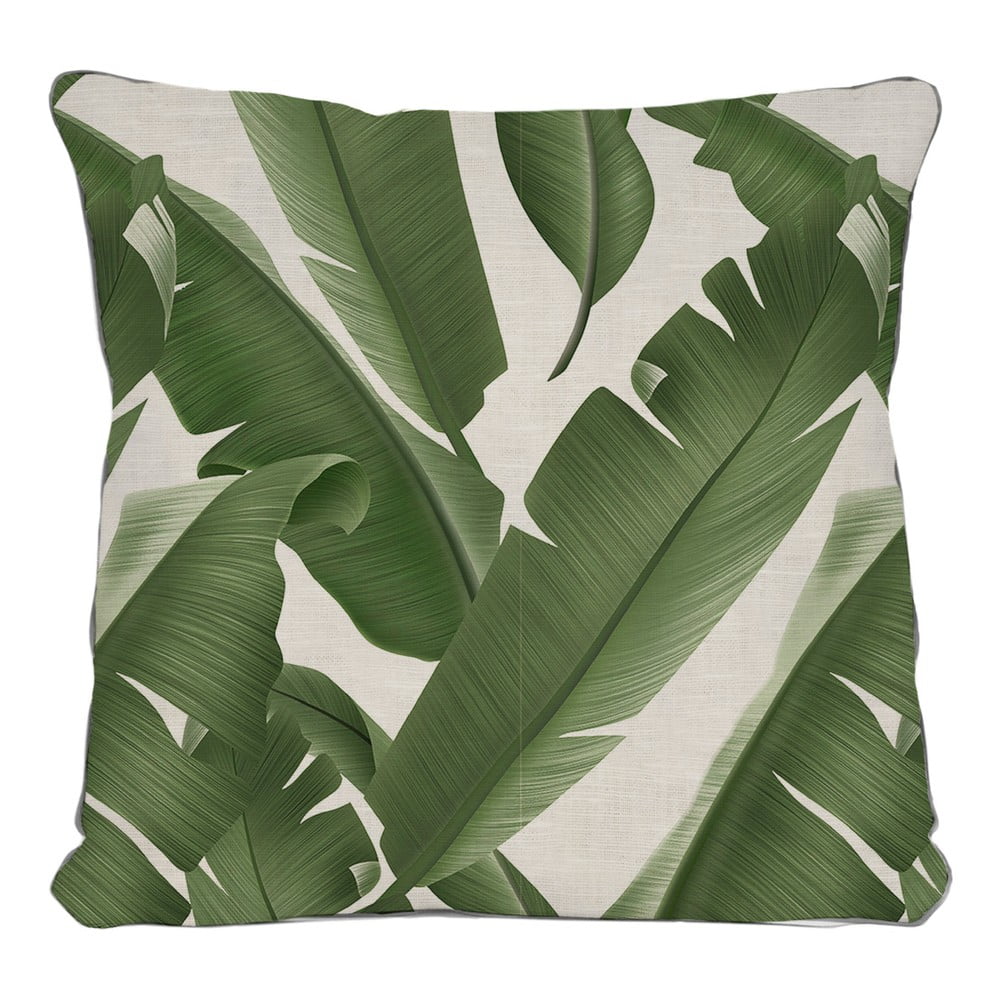 Pernă Linen Couture Palms, 45 x 45 cm, motive frunze palmieri bonami.ro