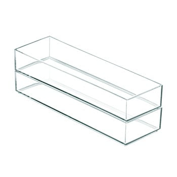 Organizator stivuibil idesign clarity, 30,5 x 10 cm