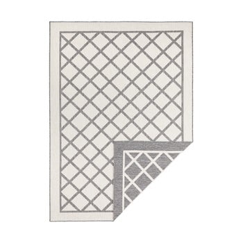 Covor adecvat pentru exterior bougari supreme, 150 x 80 cm, gri-crem