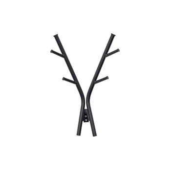 Cuier de perete leitmotiv deer, negru