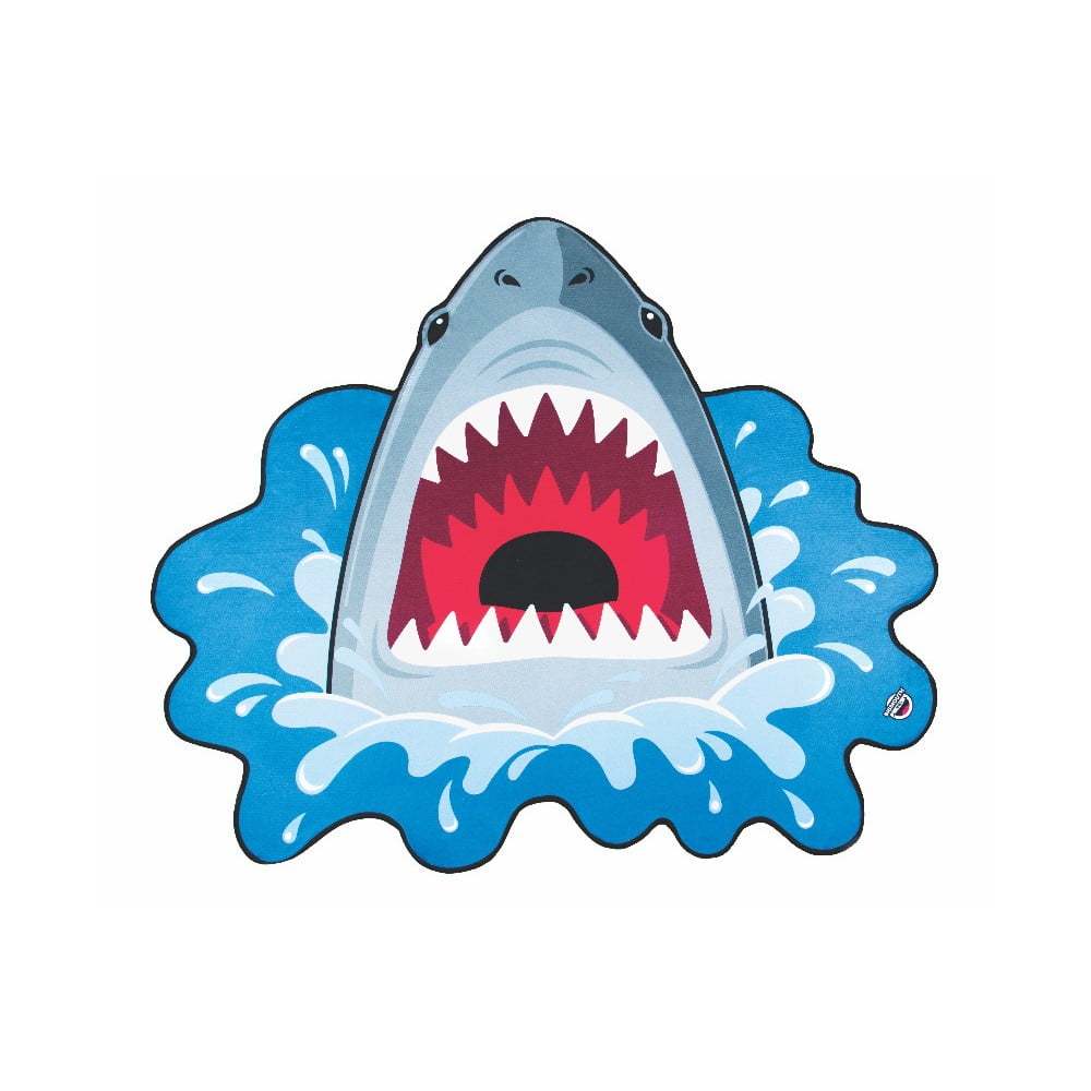 Pătură pentru plajă Big Mouth Inc. Shark, ⌀ 152 cm, formă rechin ⌀ imagine noua somnexpo.ro