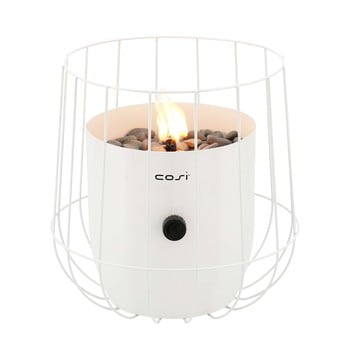 Lampă cu gaz Cosi Basket, înălțime 31 cm, alb